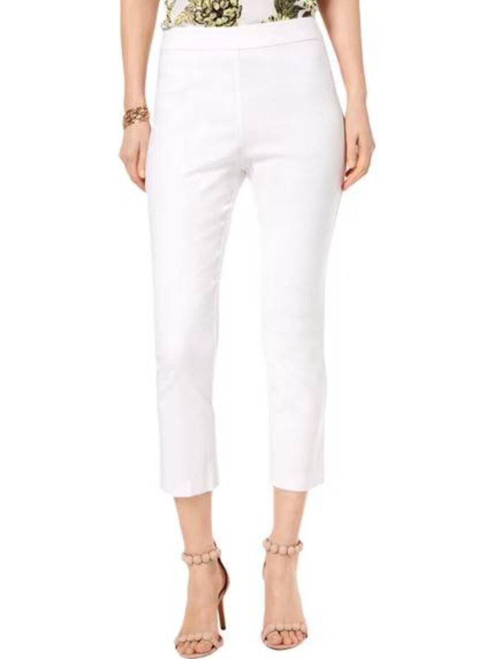 INC International Concepts Womens Ruffled Capri Pants